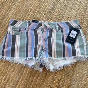 RVCA Womens Stripe Short